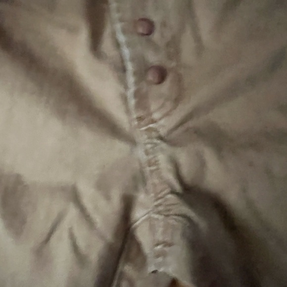 Old Navy Women’s Sz 2 Vintage Tan Denim Jeans Pants Button Fly - Picture 3 of 8